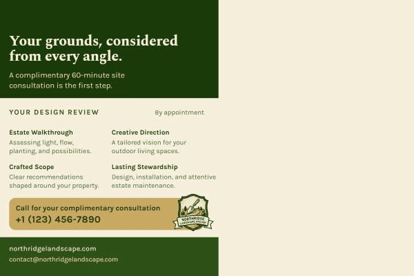 Free Estimates Landscaping Side 2 Image