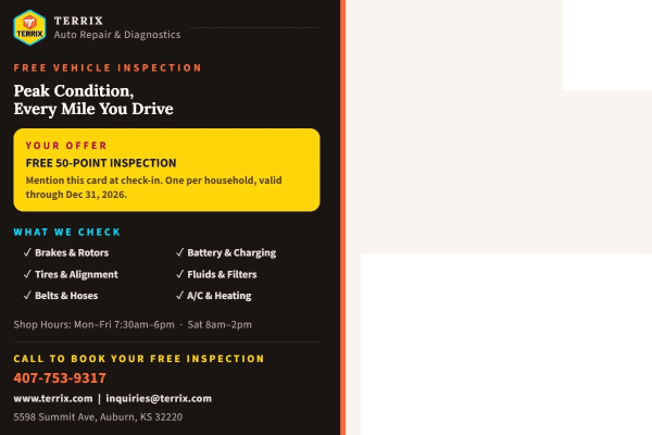 Free Inspections Auto Repair Side 2 Image