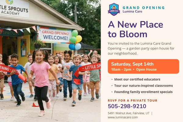 Grand Opening Daycare