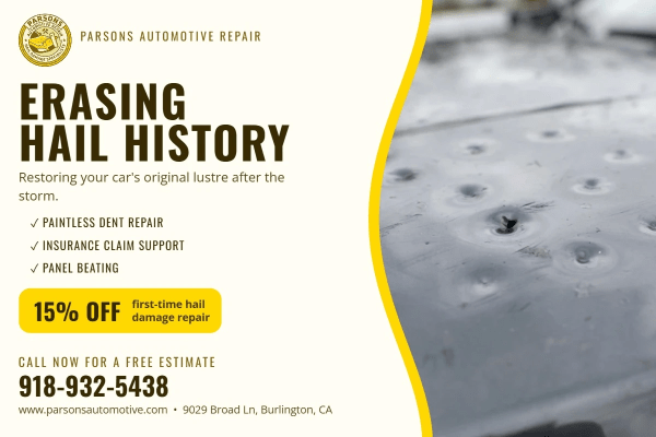 Hail Damage Auto Repair