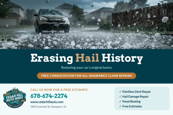 Hail Damage Auto Repair