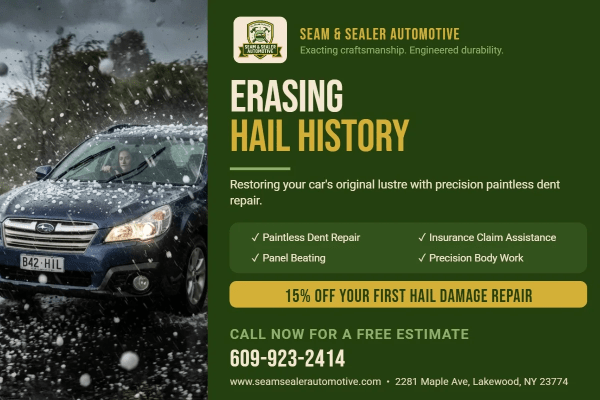 Hail Damage Auto Repair