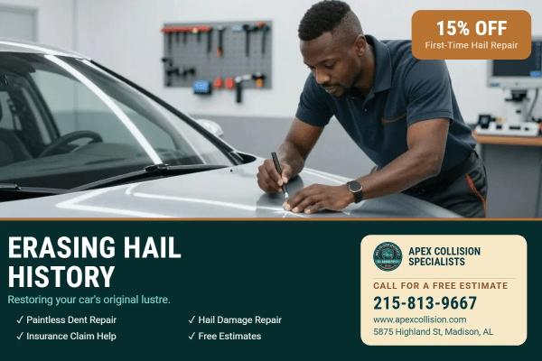 Hail Damage Auto Repair