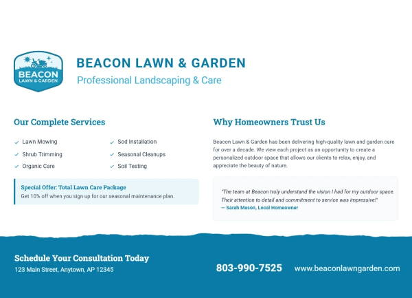 Lawn Care Side 2 Image
