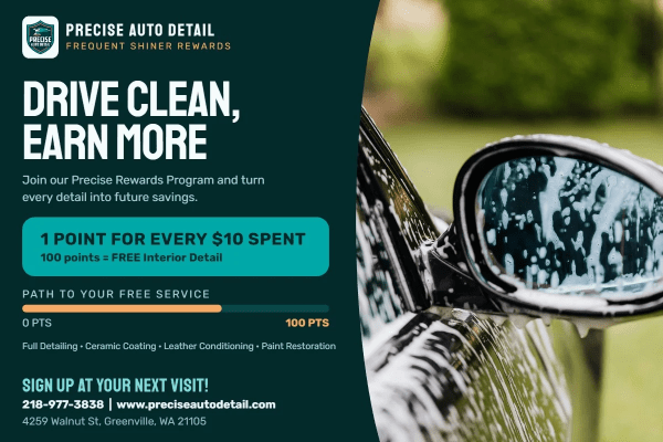 Loyalty Rewards Auto Detailing