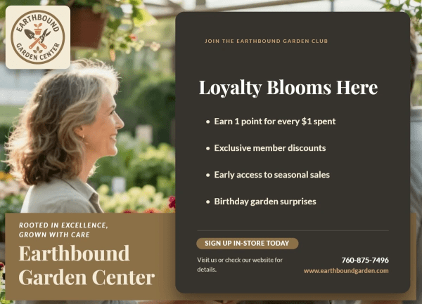 Loyalty & Rewards Garden Center Side 1 Image
