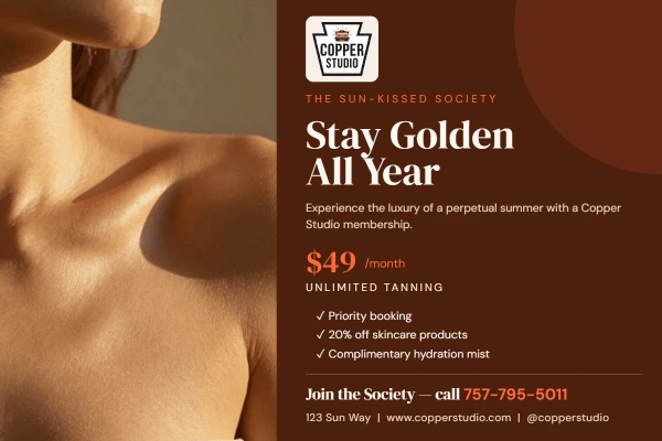 Membership & Loyalty Tanning Salon
