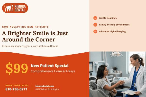 Now Accepting New Patients Dental Side 1 Image