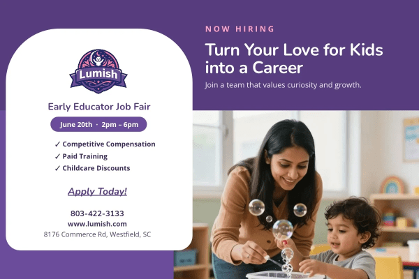 Now Hiring Daycare