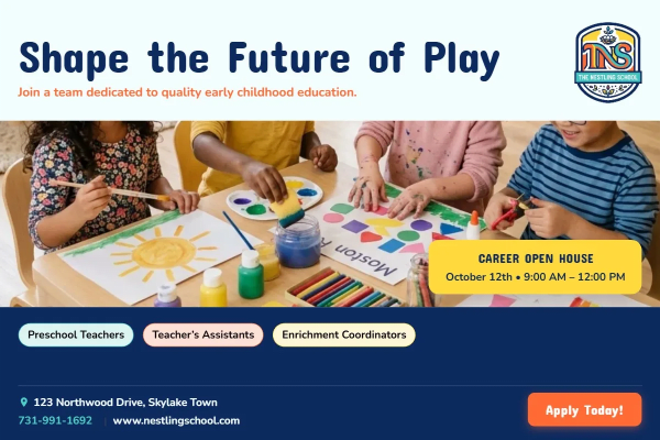 Now Hiring Preschool