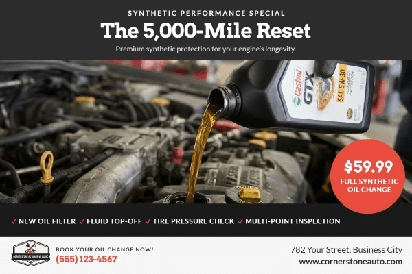 Oil Change Auto Repair