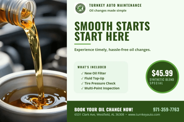 Oil Change Auto Repair