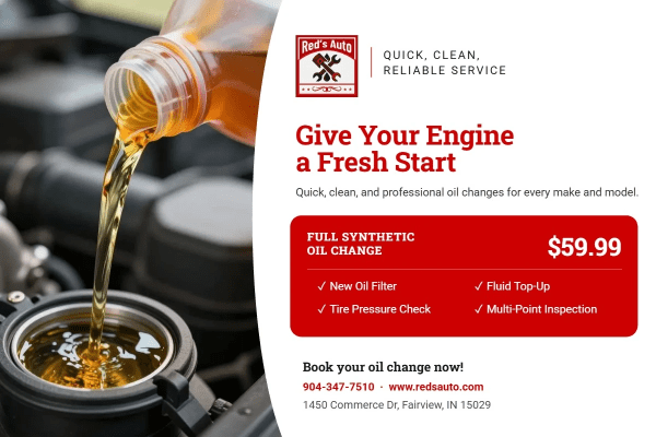Oil Change Auto Repair