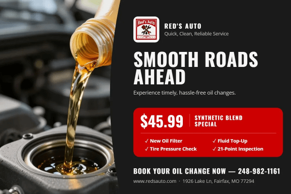 Oil Change Auto Repair