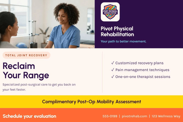Post-Surgery Rehabilitation Physical Therapy Side 1 Image