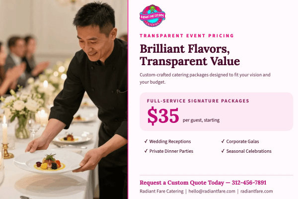 Pricing Catering