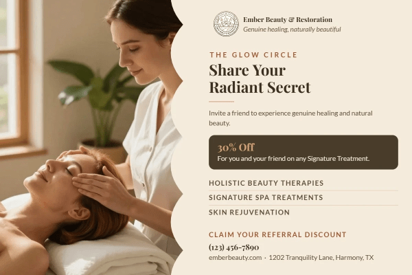 Referral Program Spa