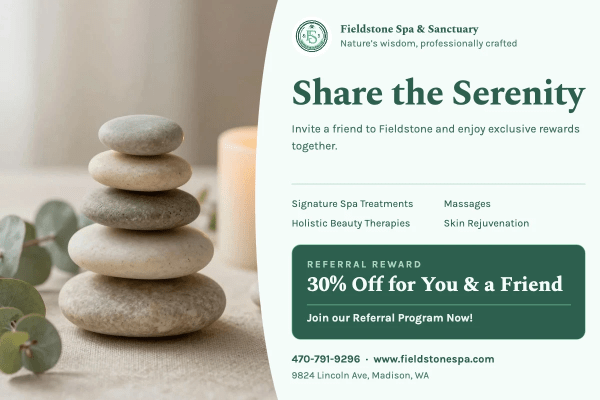 Referral Program Spa