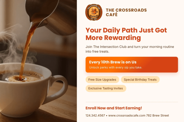 Rewards Program Coffee Shop