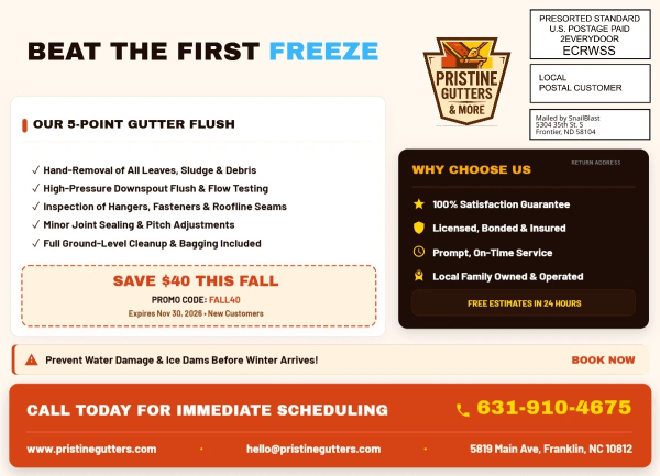 Seasonal Promotion Gutter Cleaning Side 2 Image