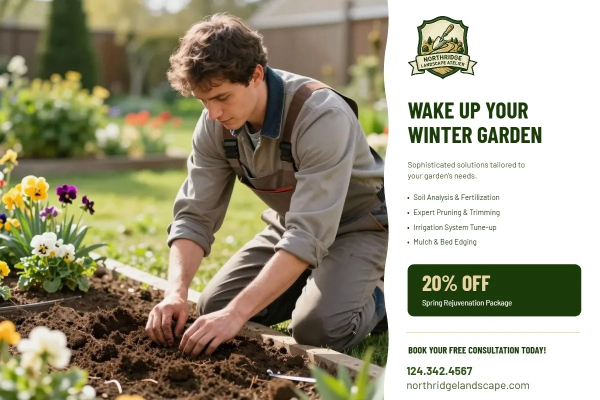 Seasonal Promotion Landscaping Side 1 Image
