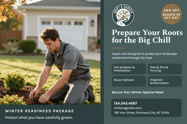 Seasonal Promotion Landscaping Side 1 Image