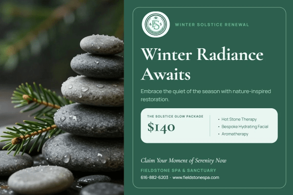 Seasonal Promotion Spa