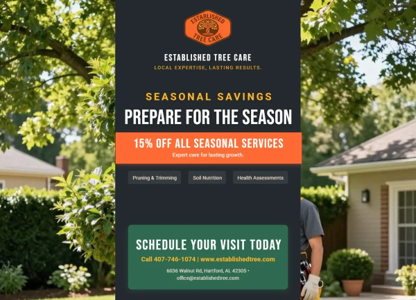 Seasonal Promotion Tree Service