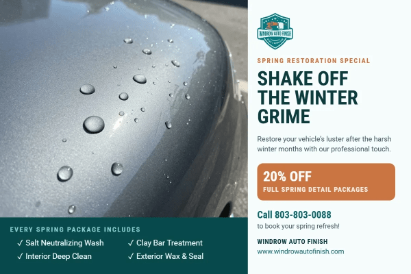 Seasonal Promotions Auto Detailing