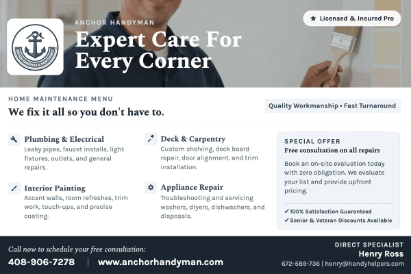 Services Offered Handyman Side 1 Image
