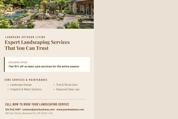 Services Offered Landscaping Side 2 Image