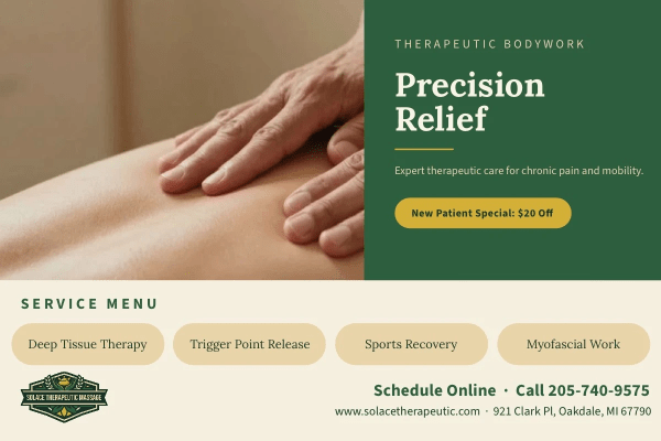 Services Offered Massage