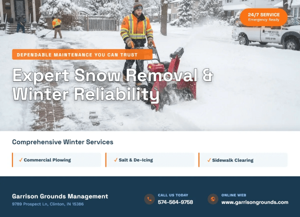 Snow Removal Lawn Care Side 1 Image