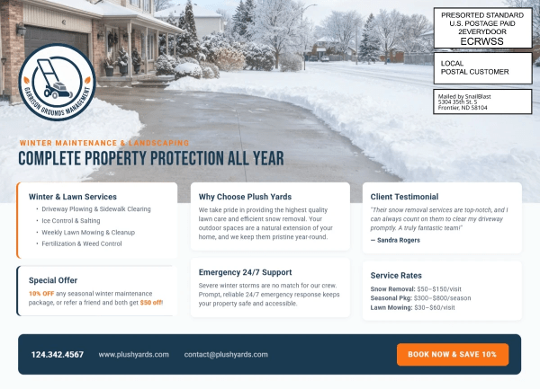 Snow Removal Lawn Care Side 2 Image