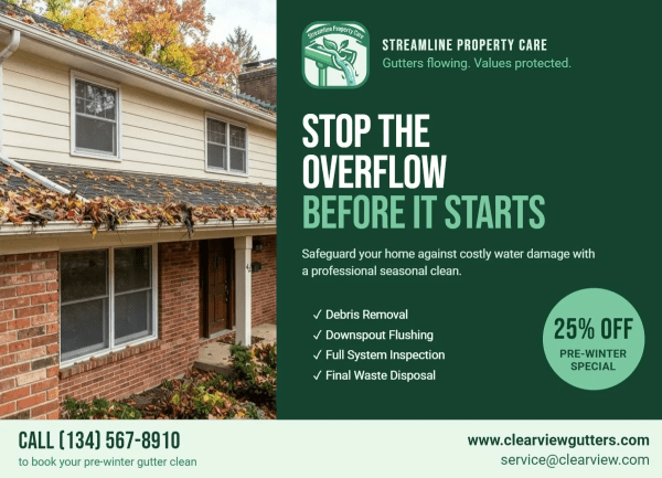Special Offer Gutter Cleaning