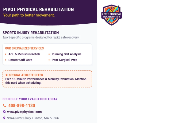 Sports Injury Rehabilitation Physical Therapy Side 2 Image