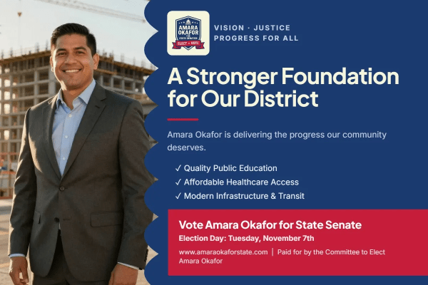 State Senator Campaign Postcard Template 