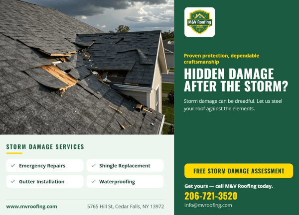 Storm Damage Roofing