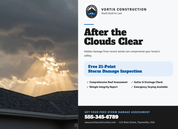 Storm Damage Roofing