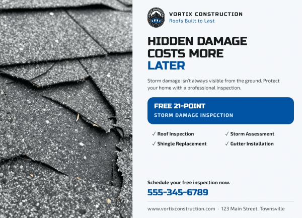 Storm Damage Roofing