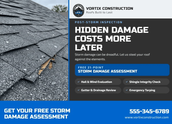 Storm Damage Roofing