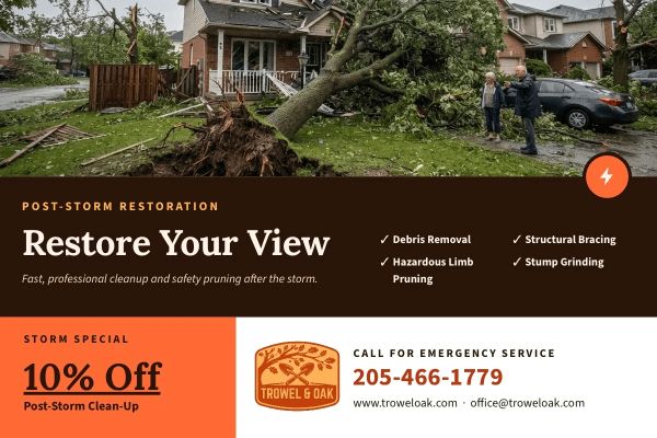 Storm Damage Tree Service