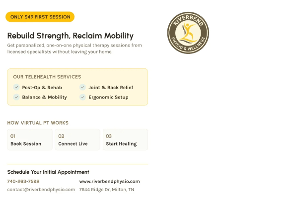 Telehealth Services Physical Therapy Side 2 Image