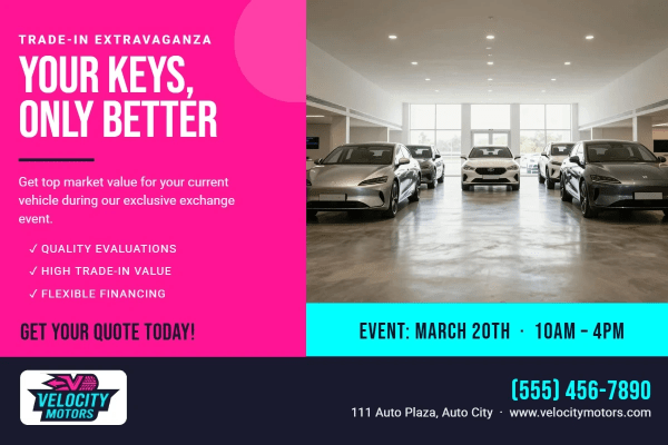 Trade-in Specials Car Dealer