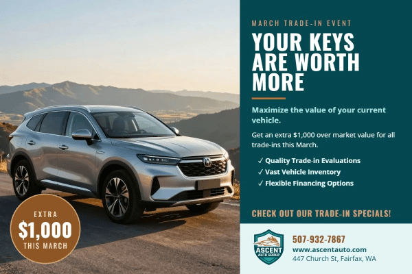 Trade-in Specials Car Dealer