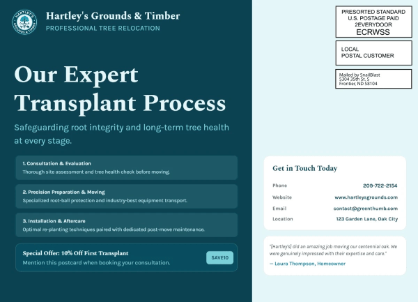 Transplanting Tree Service Side 2 Image