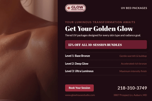 UV Bed Packages Tanning Salon