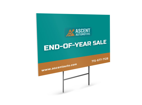 Main End-of-Year Sale Car Dealer Image