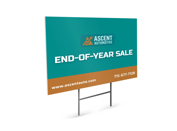 End-of-Year Sale Car Dealer