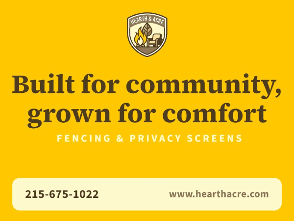 Fencing & Privacy Screens Outdoor Living